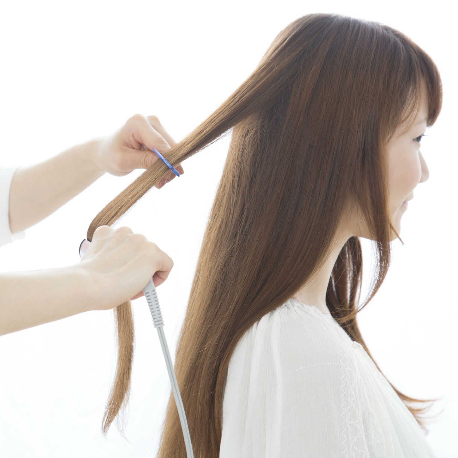 ストーレートヘアの画像